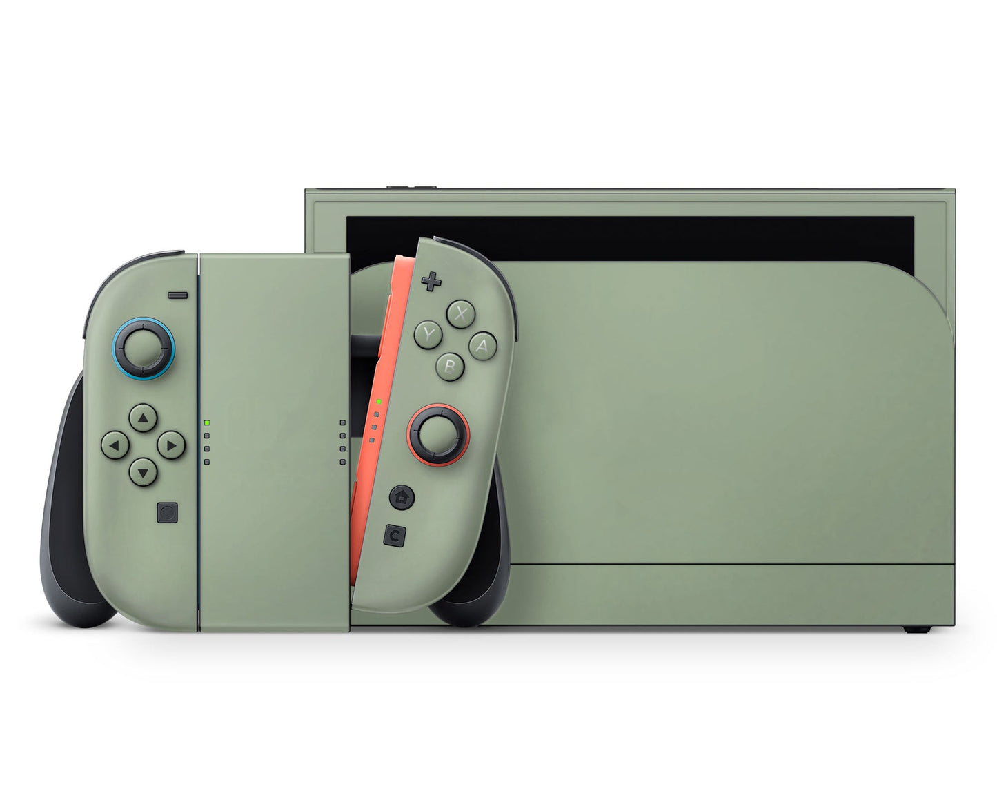 Lux Skins Nintendo Switch 2 Clover Green Classic no logo Skins - Solid Colours Solid Colours Skin