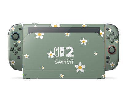 Forest Daisy Nintendo Switch 2 Skin