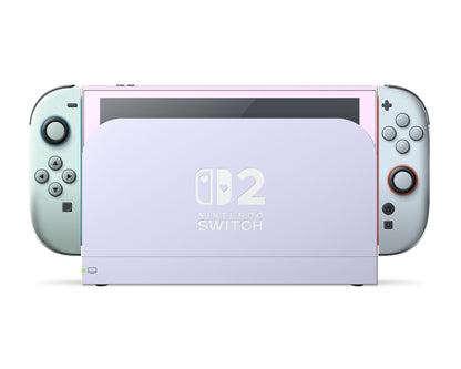 Pastel Macaron Teaparty Nintendo Switch 2 Skin