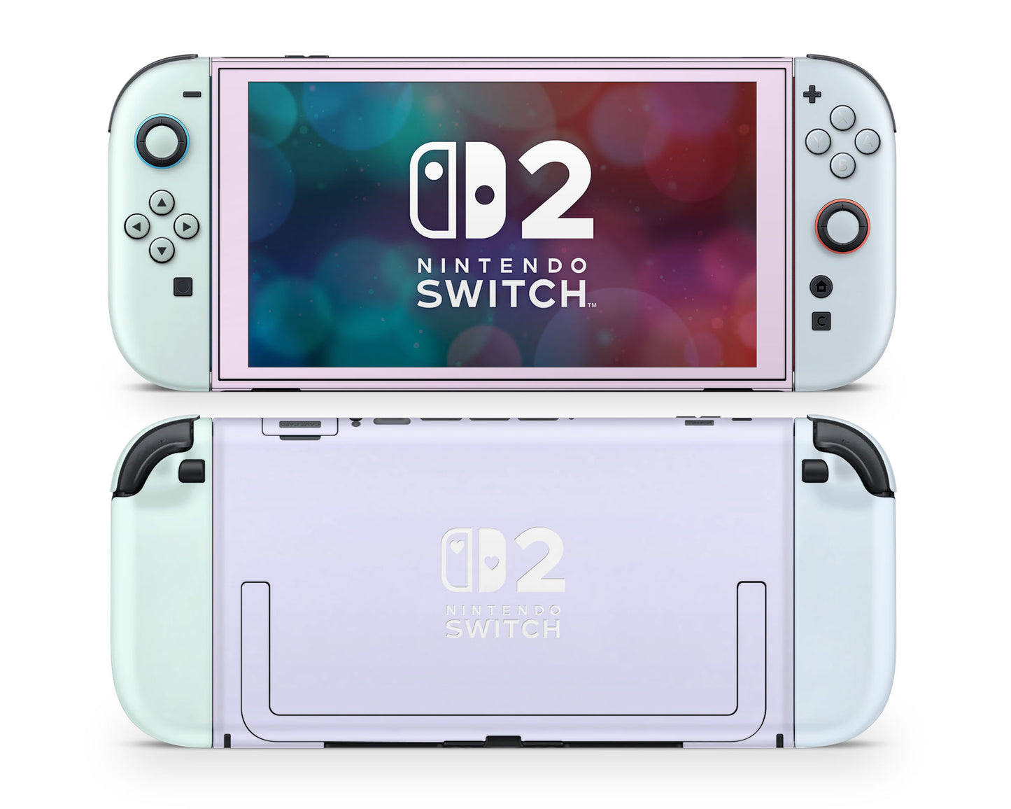 Pastel Macaron Teaparty Nintendo Switch 2 Skin