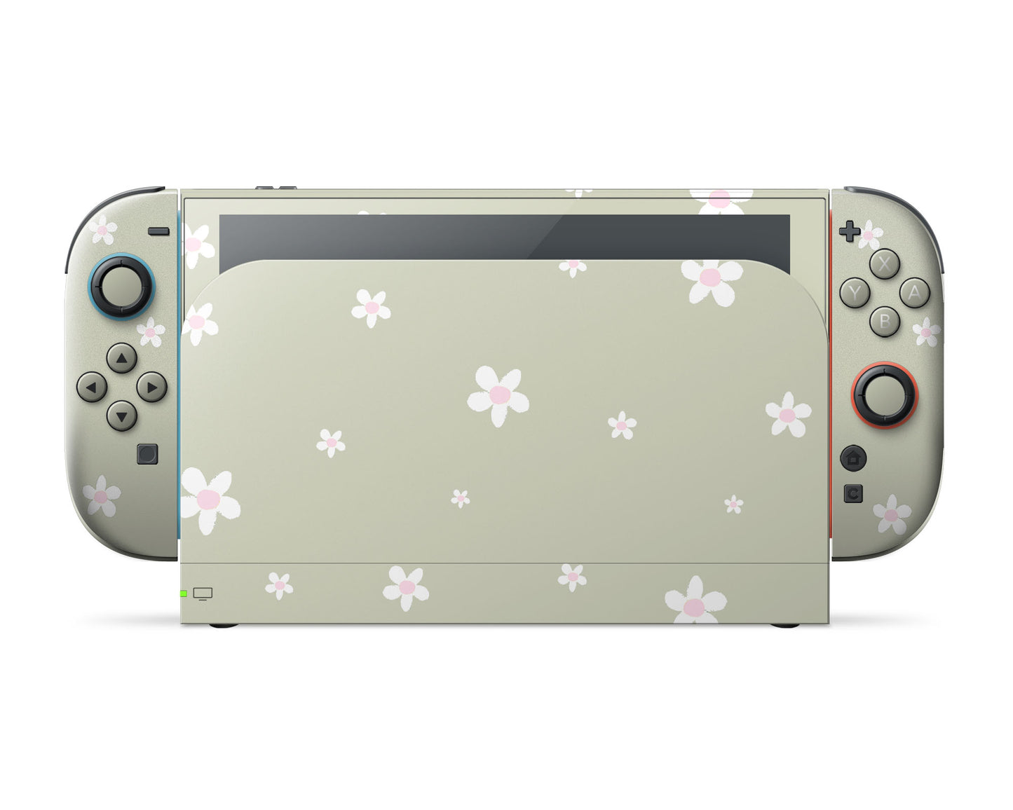 Matcha Daisy Nintendo Switch 2 Skin