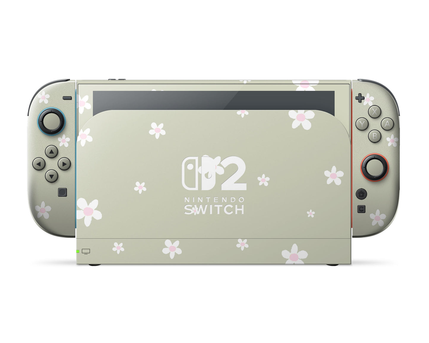 Matcha Daisy Nintendo Switch 2 Skin