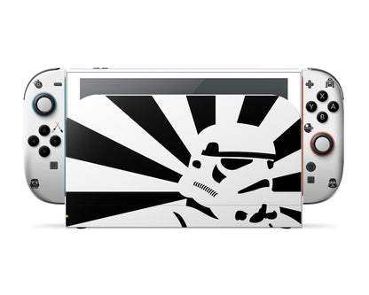 Lux Skins Nintendo Switch 2 Star Wars Stormtrooper White Minimalist Full Set Skins - Pop culture Star Wars Skin