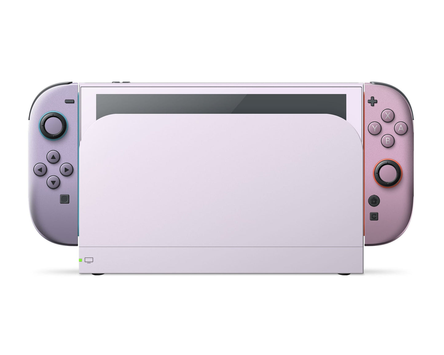 Lux Skins Nintendo Switch 2 Wisteria Dream Purple Colorwave Classic no logo Skins - Solid Colours Colour Blocking Skin