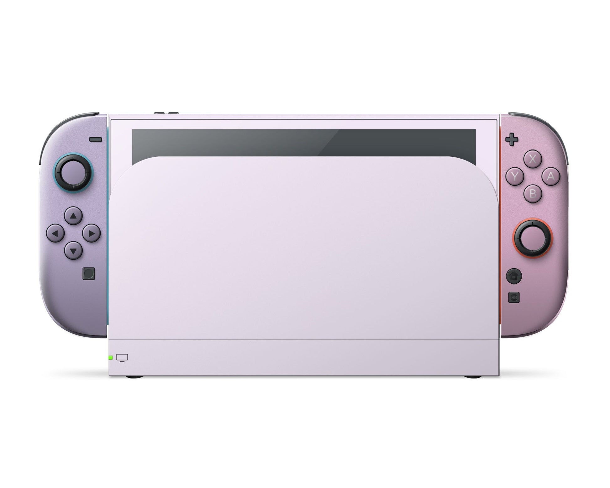 Lux Skins Nintendo Switch 2 Wisteria Dream Purple Colorwave Classic no logo Skins - Solid Colours Colour Blocking Skin
