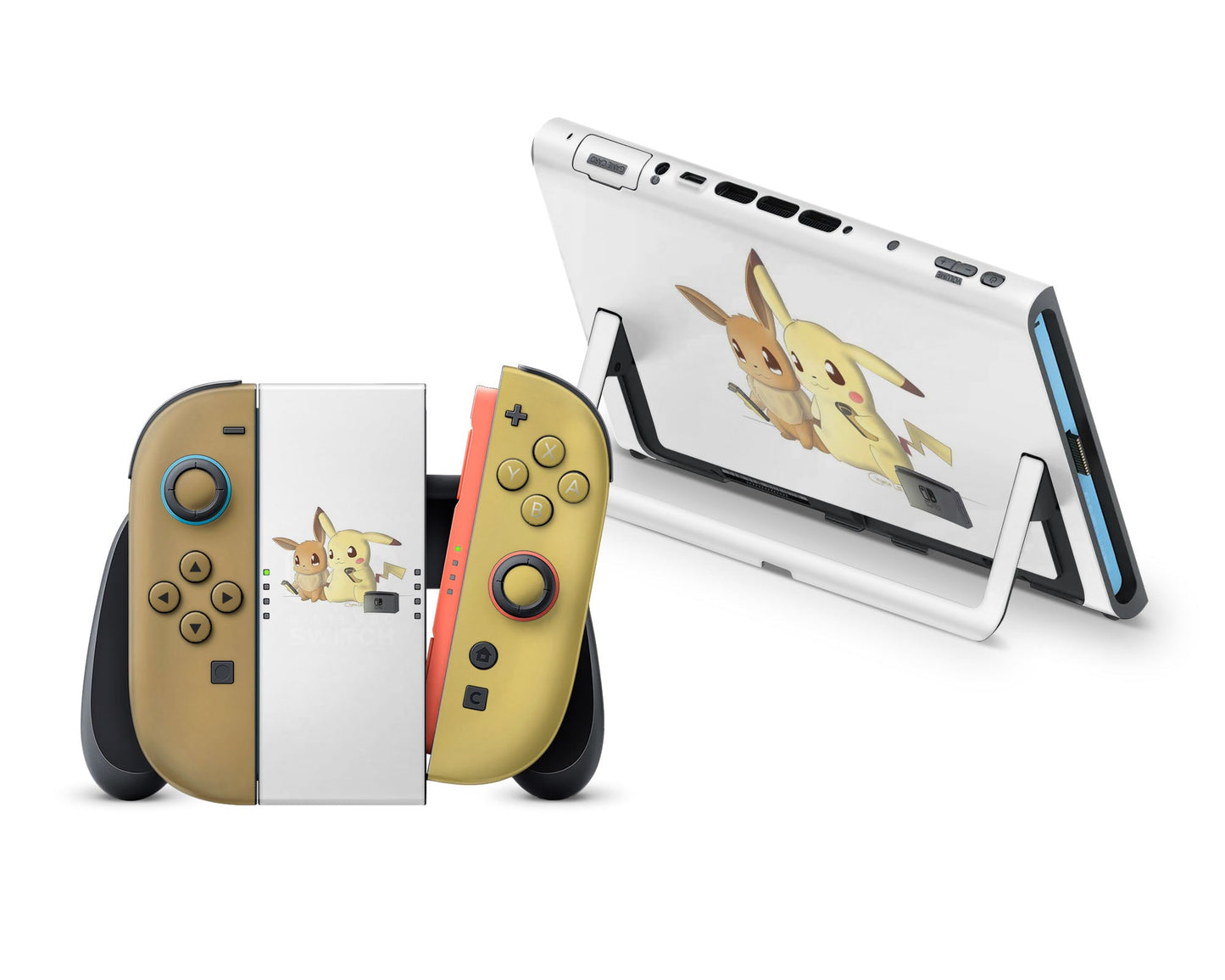 Pokemon Pikachu & Eevee Gaming Nintendo Switch 2 Skin