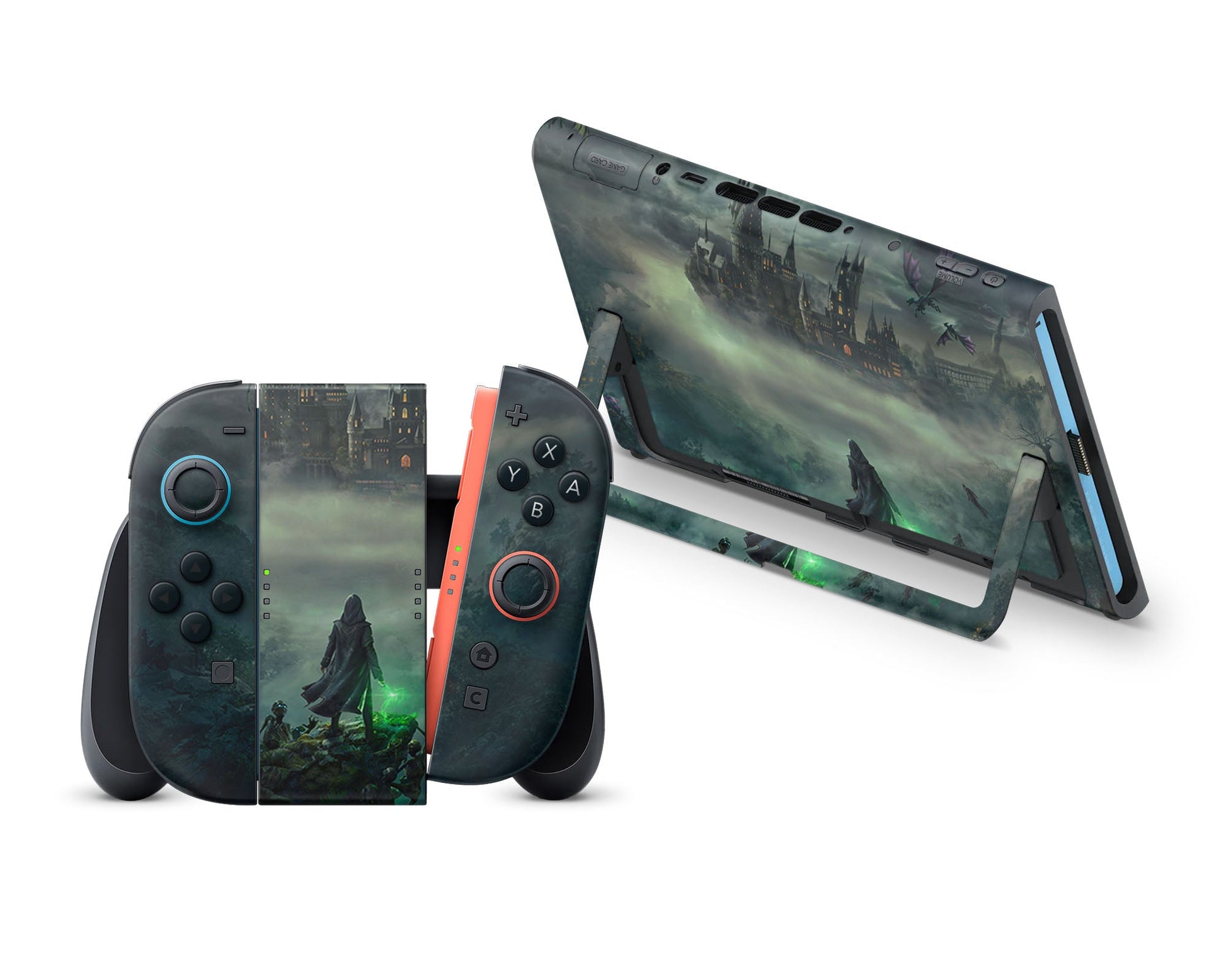 Lux Skins Nintendo Switch 2 Hogwarts Legacy Joycons Only Skins - Pop culture Harry Potter Skin