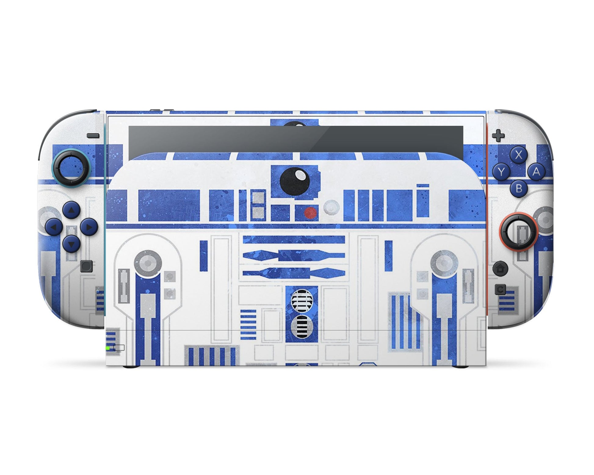Lux Skins Nintendo Switch 2 Star Wars R2D2 Full Set Skins - Pop culture Star Wars Skin