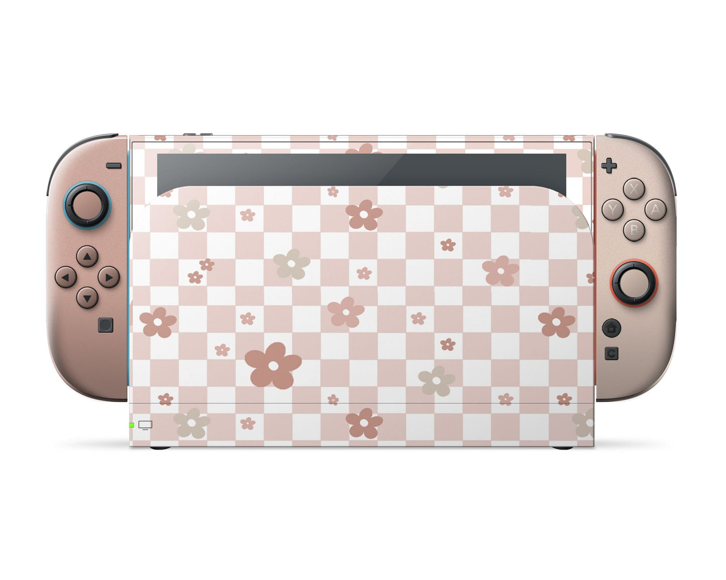 Lux Skins Nintendo Switch 2 Ceramic Rose Danish Pastel Classic no logo Skins - Art Floral Skin