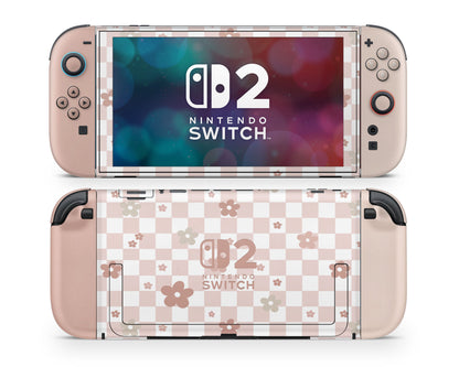 Ceramic Rose Danish Pastel Nintendo Switch 2 Skin