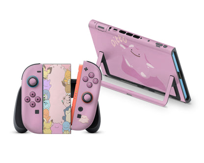 Pokemon Ditto Minimalist Nintendo Switch 2 Skin