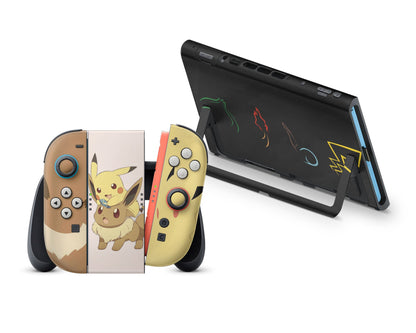Pokemon Pikachu Eevee Starter Nintendo Switch 2 Skin