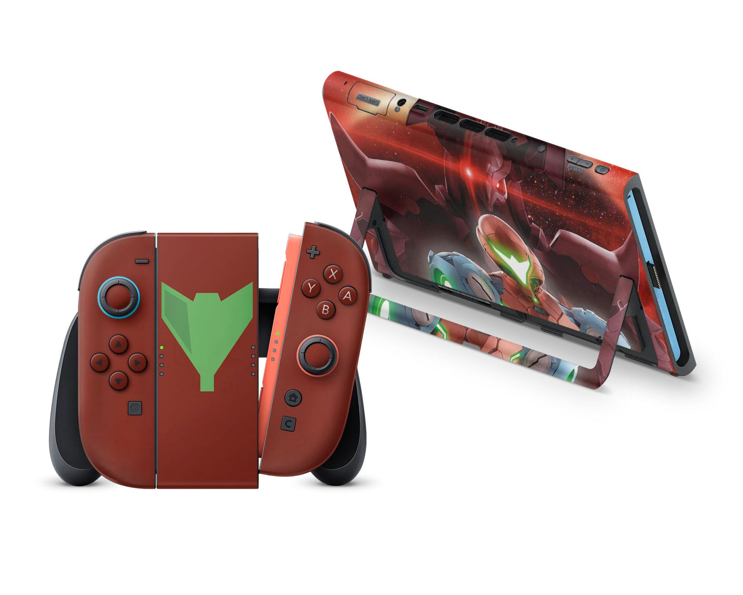 Dark Metroid Dread Nintendo Switch 2 Skin