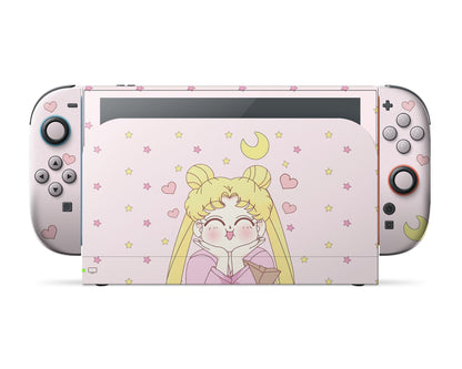 Lux Skins Nintendo Switch 2 Sailor Moon Stars Full Set Skins - Pop Culture Sailor Moon Skin