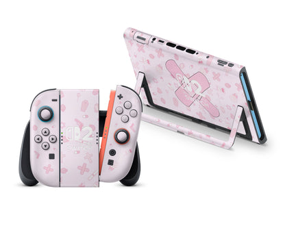 I Love Pink Nintendo Switch 2 Skin