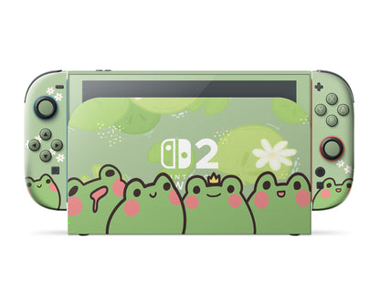 Lux Skins Nintendo Switch 2 Froggy Matcha Full Set Skins - Animal  Skin