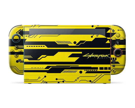 Lux Skins Nintendo Switch 2 Cyberpunk 2077 Full Set Skins - Pop culture Cyberpunk Skin