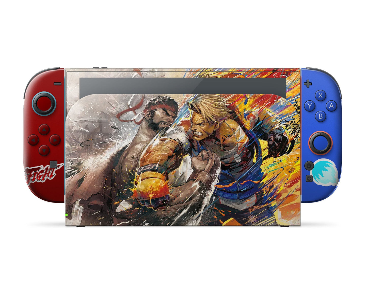 Lux Skins Nintendo Switch 2 Street Fighter Full Set Skins - Pop culture Street Fighter Skin