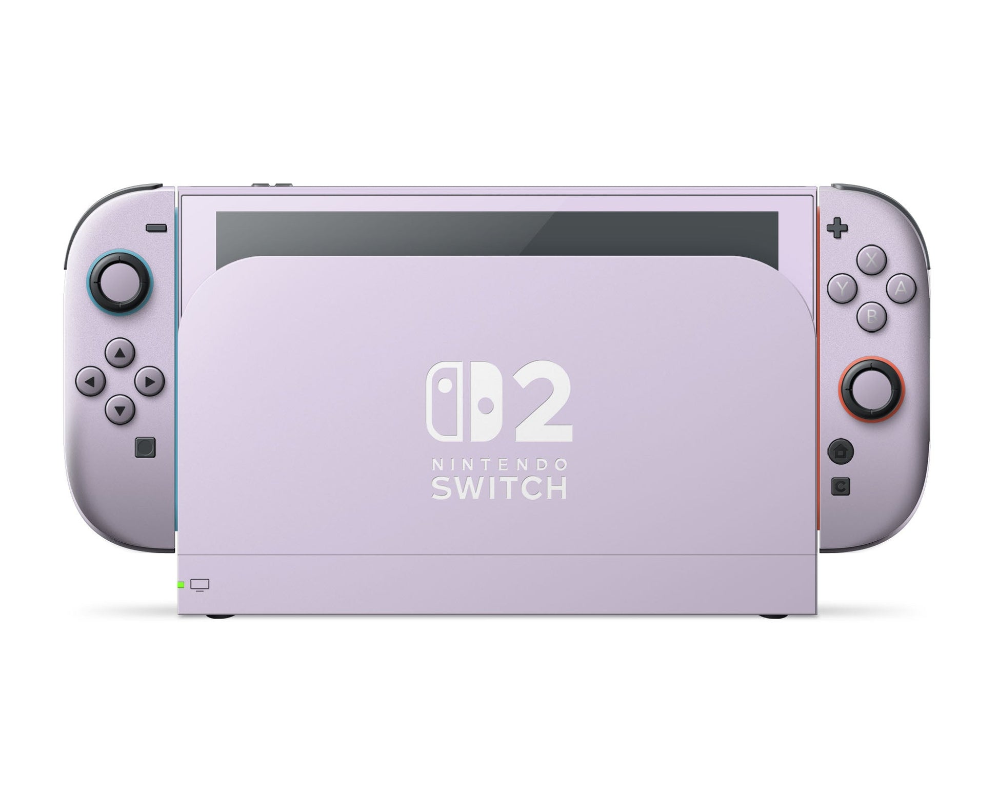 Lux Skins Nintendo Switch 2 Lilac Nintendo logo Skins -   Skin