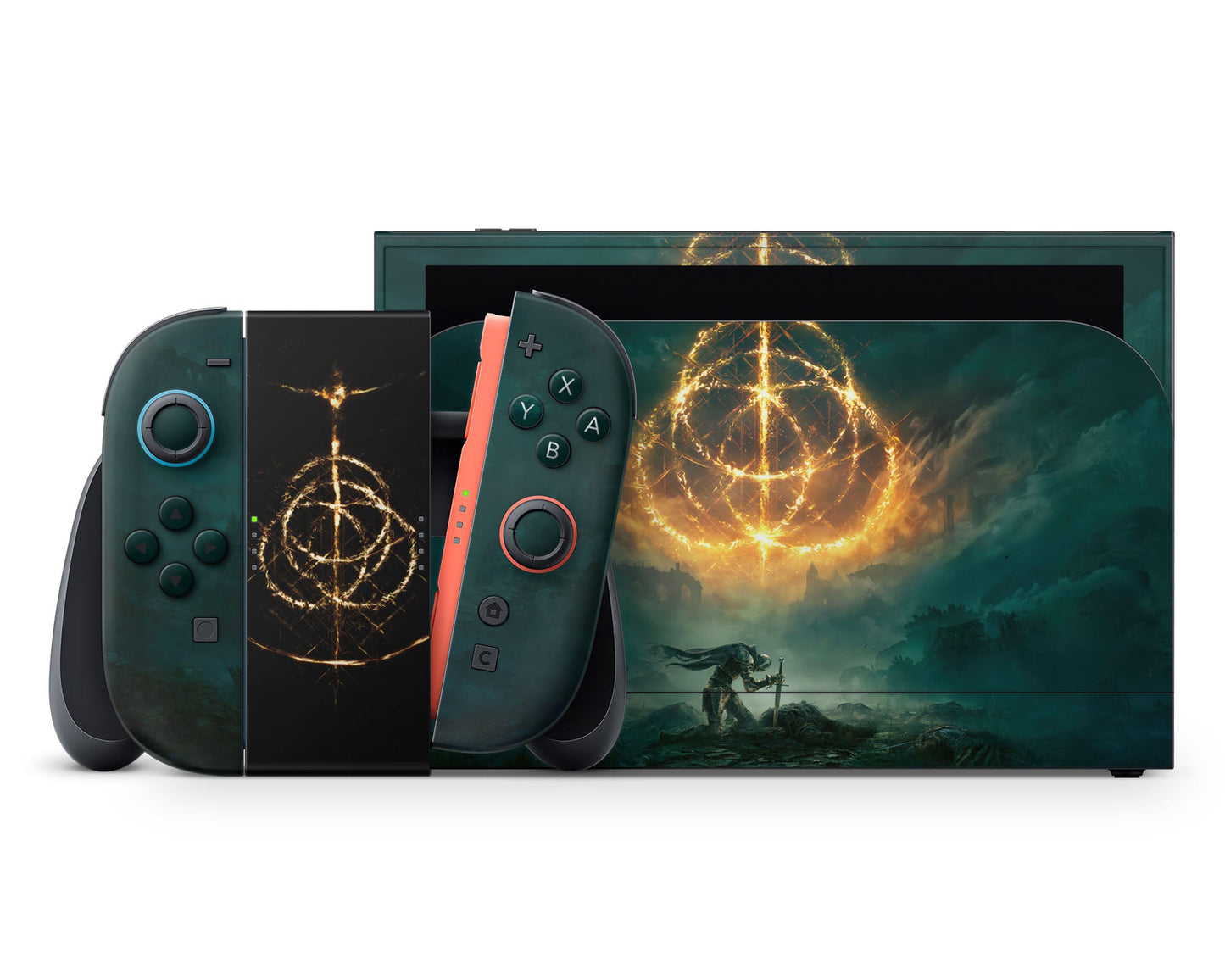 Lux Skins Nintendo Switch 2 Elden Ring Full Set +Tempered Glass Skins - Pop culture  Skin