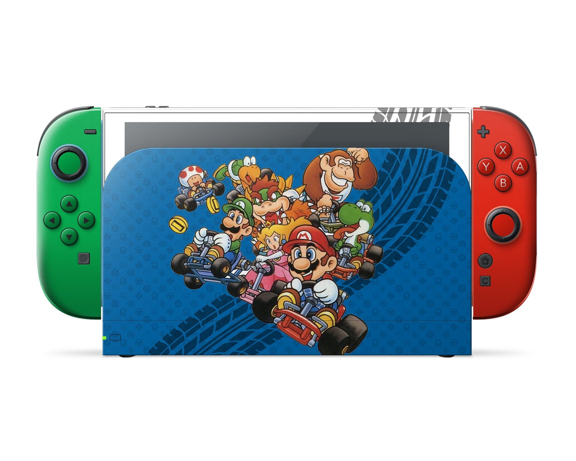 Lux Skins Nintendo Switch 2 Mario Kart World Full Set Skins - Pop culture Mario Skin
