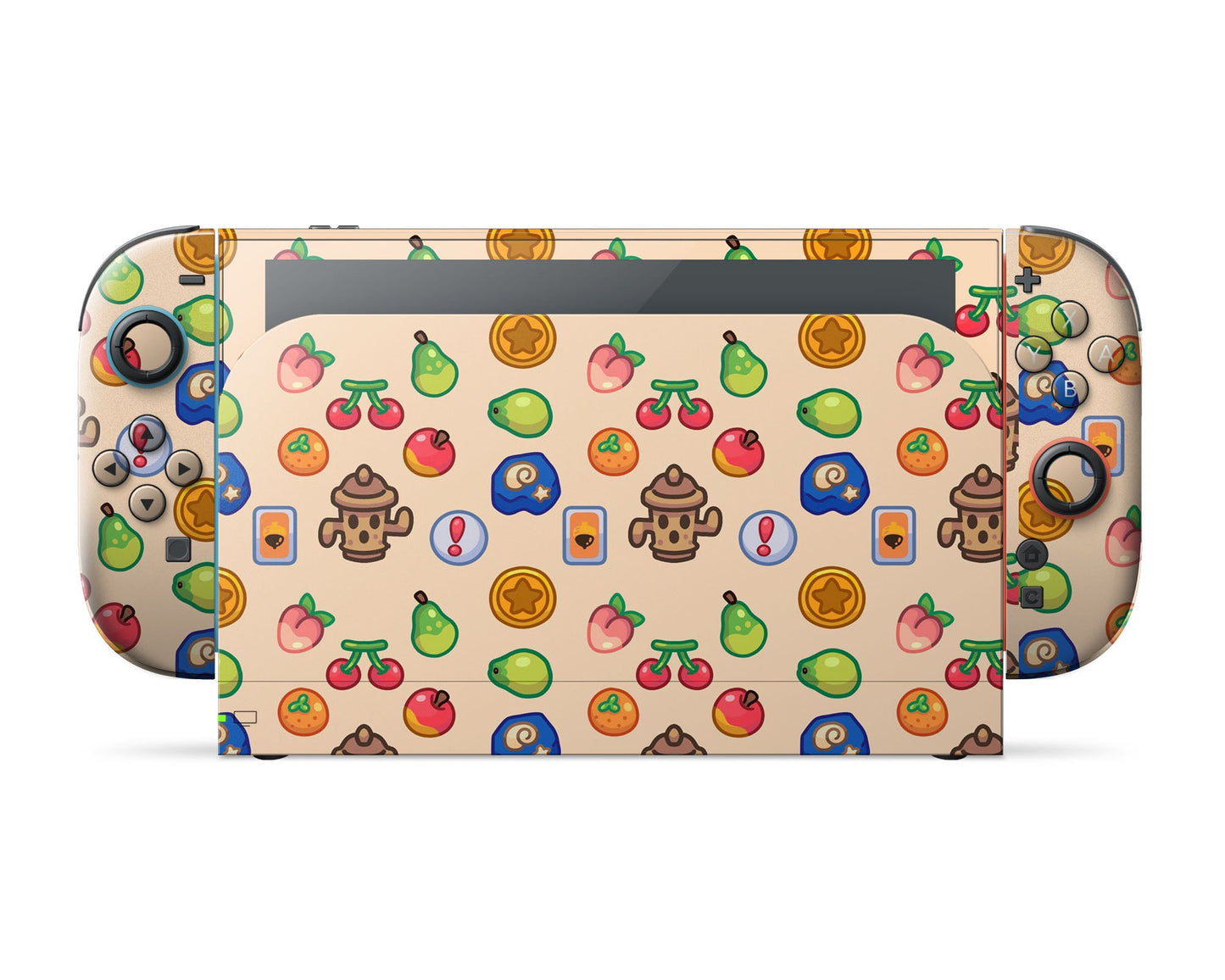 Lux Skins Nintendo Switch 2 Cute Animal Crossing Icons Full Set Skins - Pop culture Animal Crossing Skin