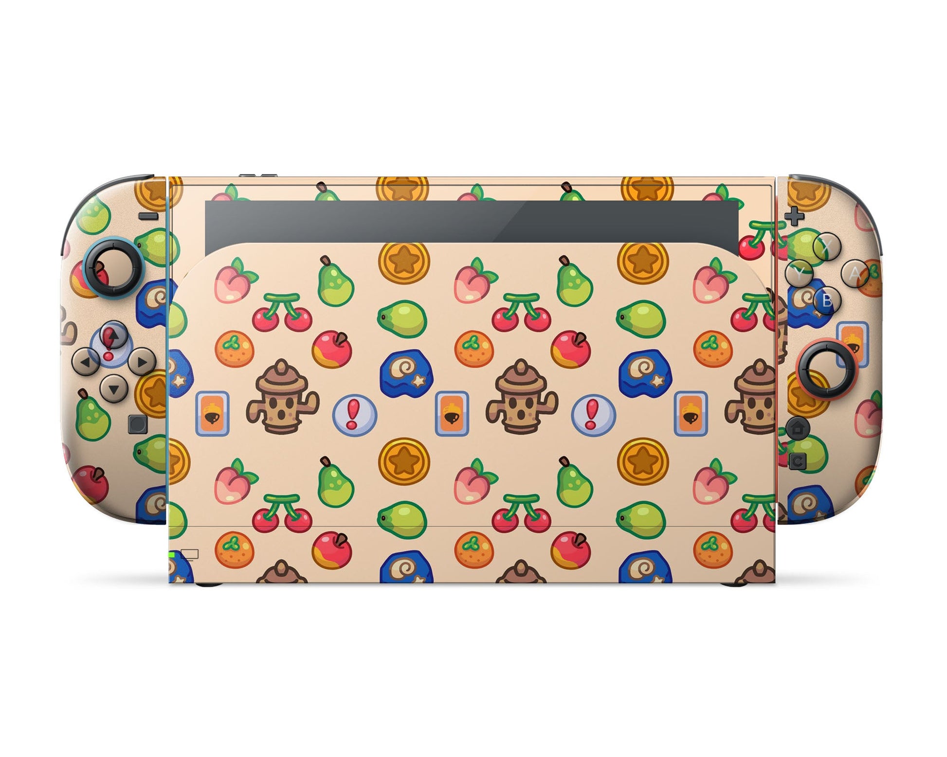 Lux Skins Nintendo Switch 2 Cute Animal Crossing Icons Full Set Skins - Pop culture Animal Crossing Skin