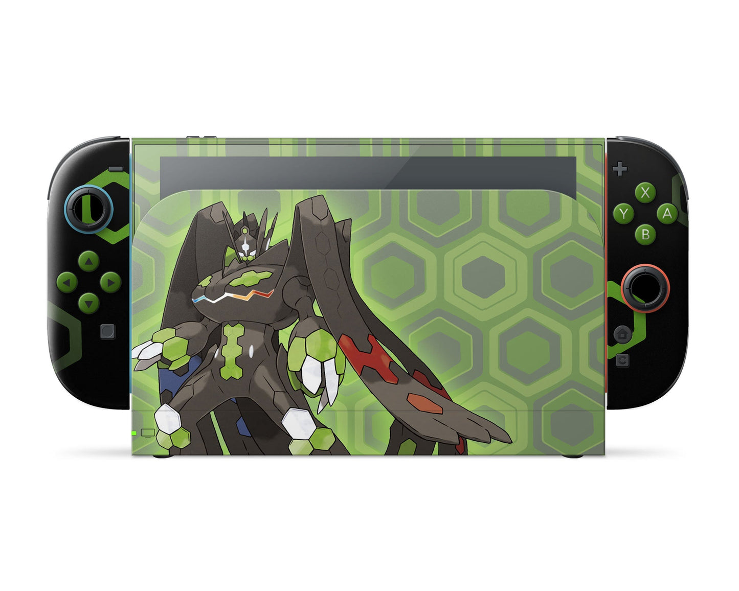 Lux Skins Nintendo Switch 2 Zygarde Minimalist Pokemon Z-A Full Set Skins - Pop culture Pokemon Skin