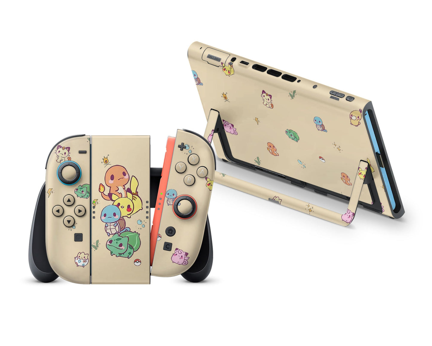 Cosy Pokemon Pattern Nintendo Switch 2 Skin