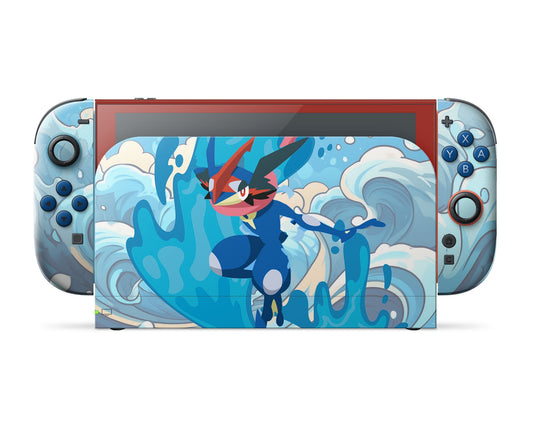 Lux Skins Nintendo Switch 2 Pokemon Greninja Full Set Skins - Pop culture Pokemon Skin