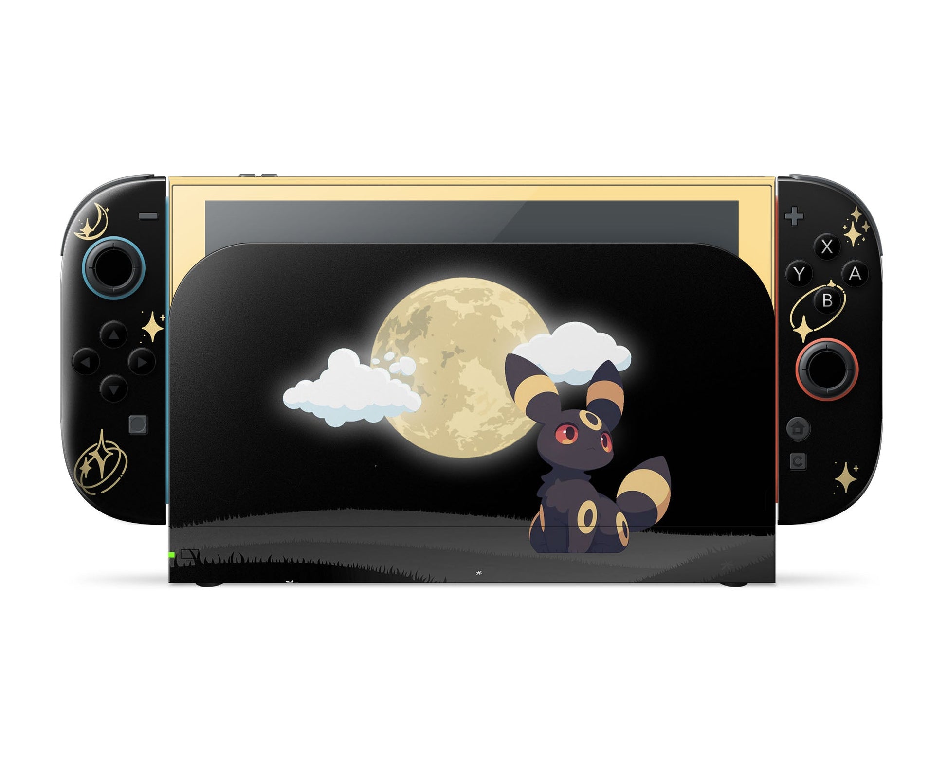 Lux Skins Nintendo Switch 2 Pokemon Umbreon Full Set Skins - Pop culture Pokemon Skin