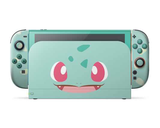 Lux Skins Nintendo Switch 2 Pokemon Bulbasaur Full Set Skins - Pop culture Pokemon Skin