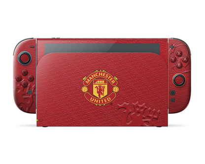 Lux Skins Nintendo Switch 2 Manchester United FC Full Set Skins - Sports Soccer Skin