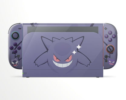 Lux Skins Nintendo Switch 2 Gengar Ghost Full Set Skins - Pop culture Pika Skin