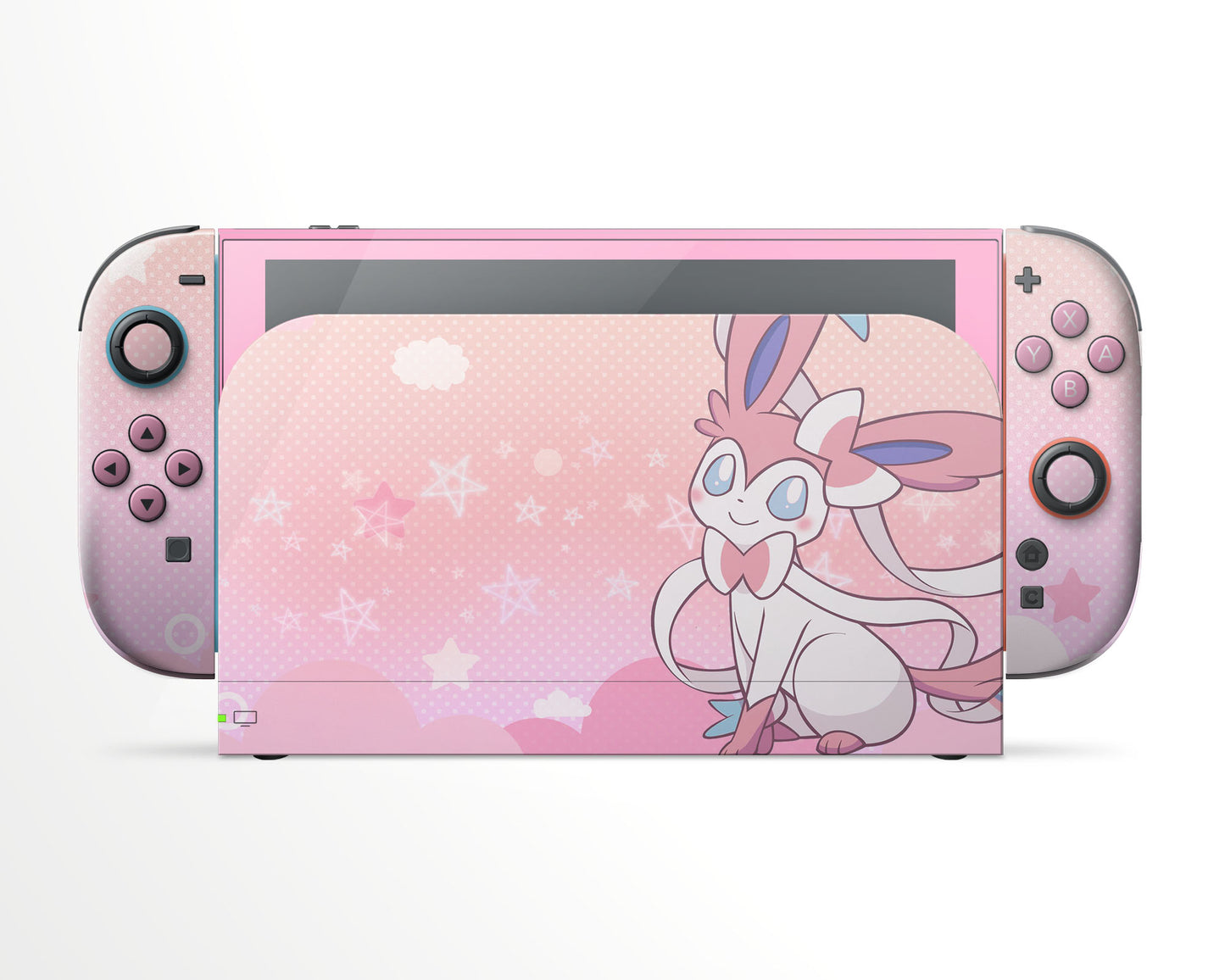 Lux Skins Nintendo Switch 2 Fairy Sylveon Full Set Skins - Pop culture Pika Skin