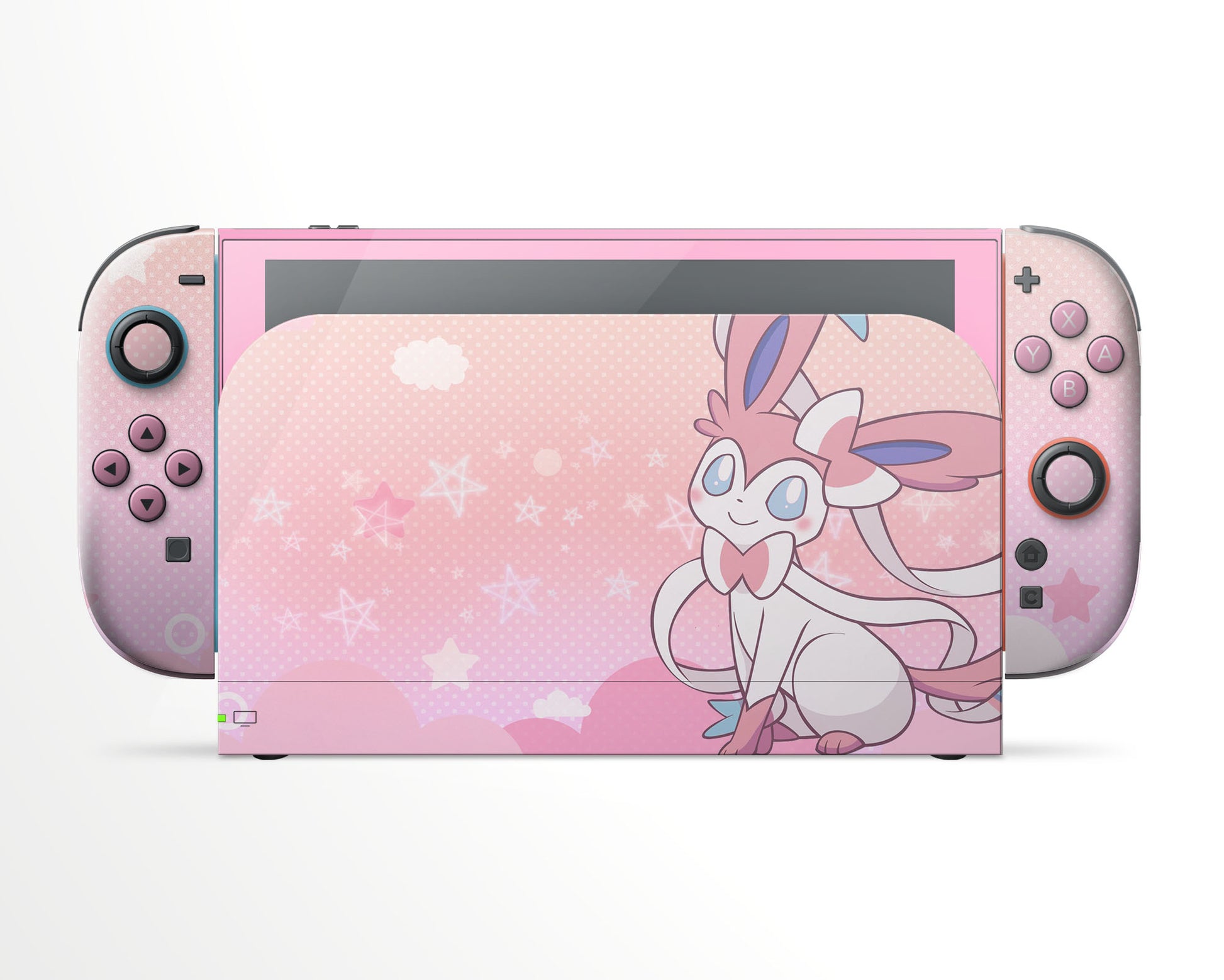 Lux Skins Nintendo Switch 2 Fairy Sylveon Full Set Skins - Pop culture Pika Skin