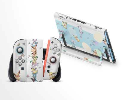 Eeveelution Pattern Nintendo Switch 2 Skin