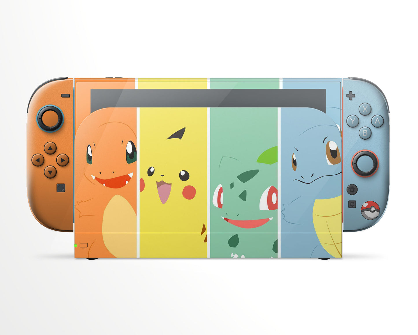Lux Skins Nintendo Switch 2 Kanto Starter Trio Full Set Skins - Pop culture Pika Skin