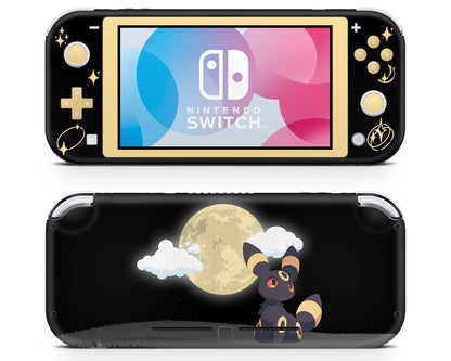 Lux Skins Nintendo Switch Lite Pokemon Umbreon Full Set Skins - Pop culture Pokemon Skin