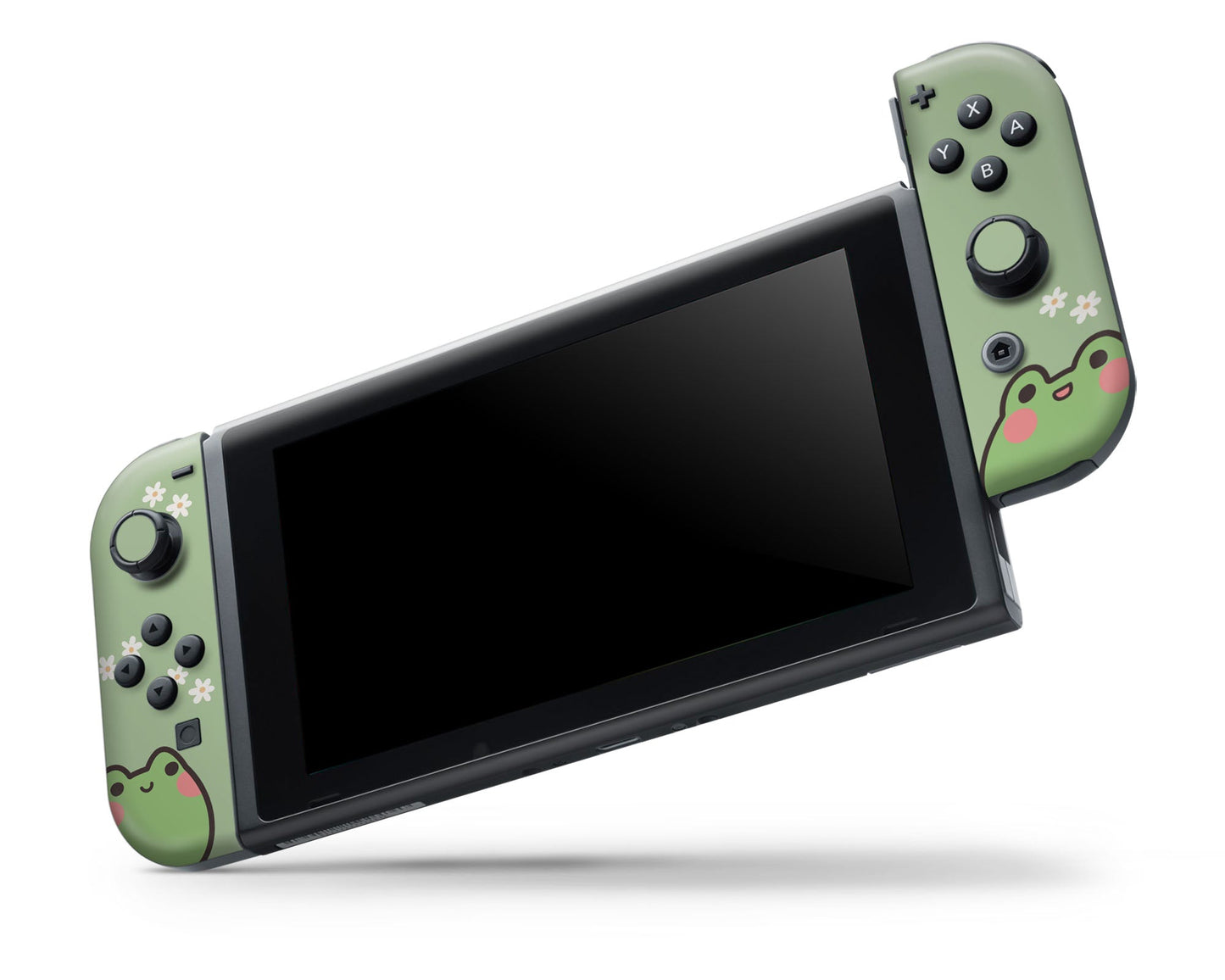 Froggy Matcha Nintendo Switch OLED Skin