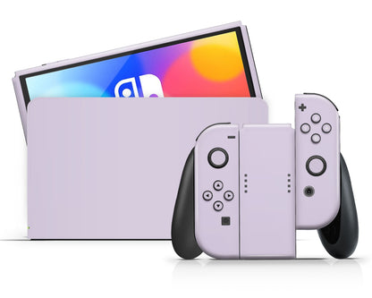 Lux Skins Nintendo Switch OLED Lilac Classic no logo Skins -   Skin