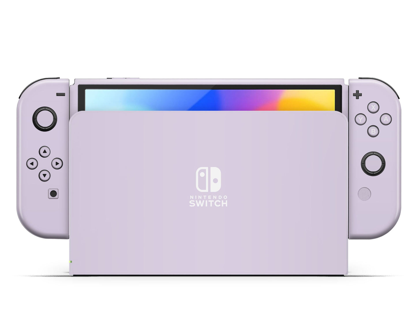 Lux Skins Nintendo Switch OLED Lilac Nintendo logo Skins -   Skin