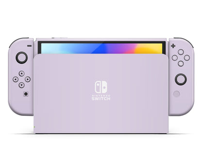 Lux Skins Nintendo Switch OLED Lilac Nintendo logo Skins -   Skin