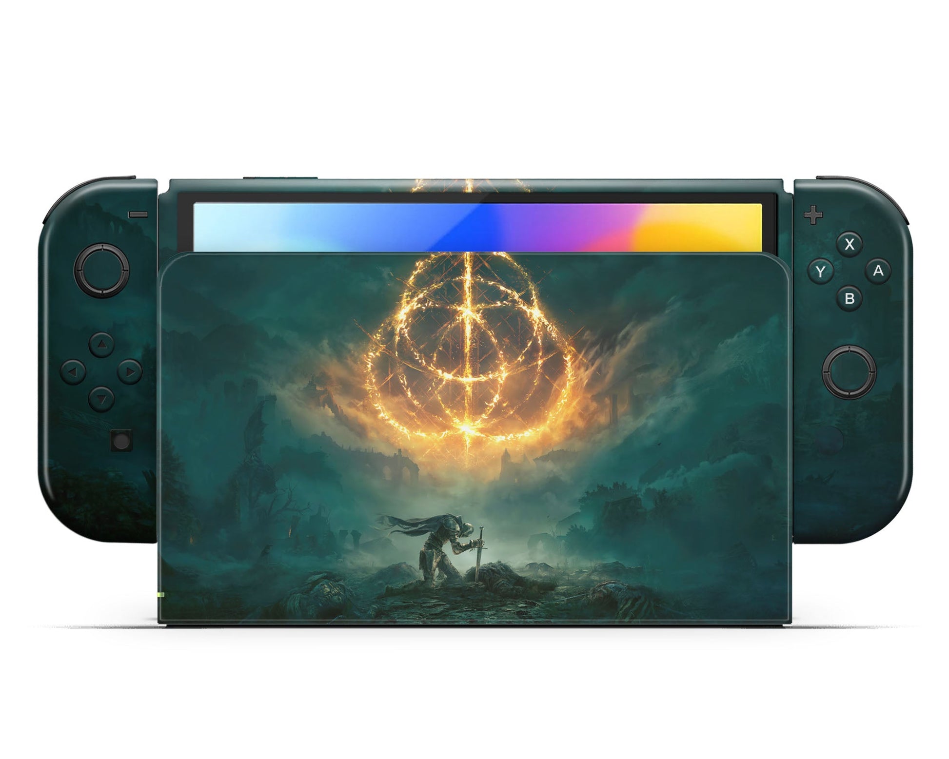 Lux Skins Nintendo Switch OLED Elden Ring Full Set +Tempered Glass Skins - Pop culture  Skin
