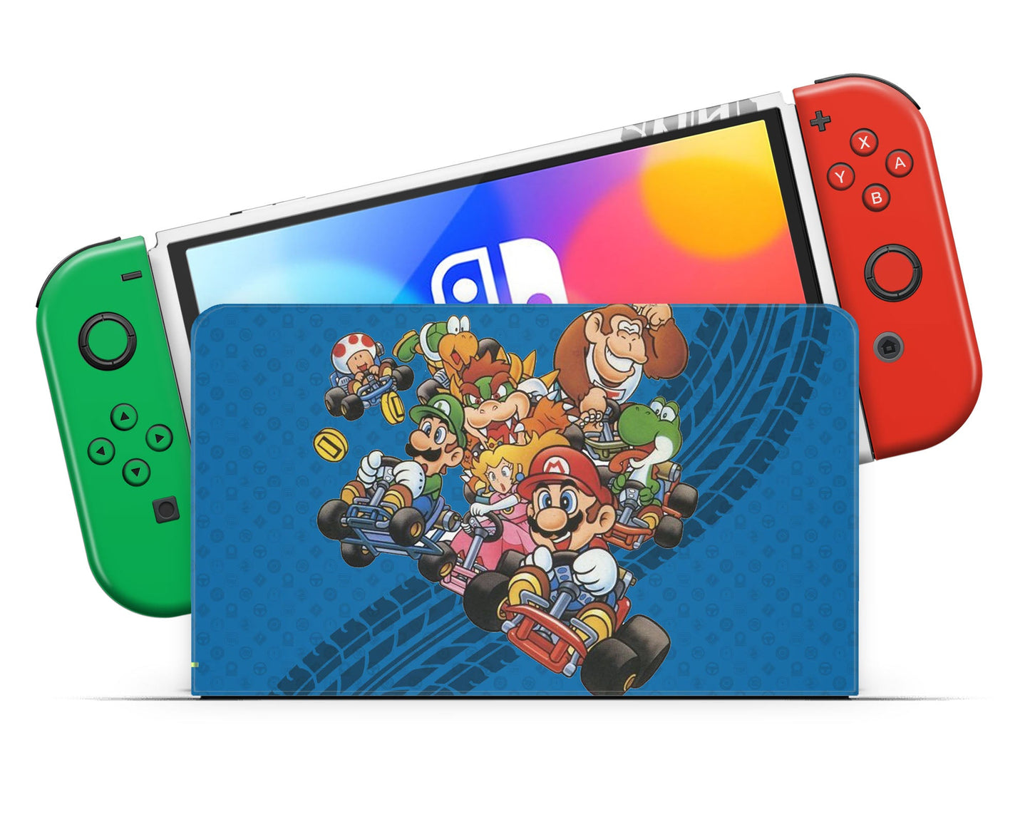 Mario Kart World Nintendo Switch OLED Skin