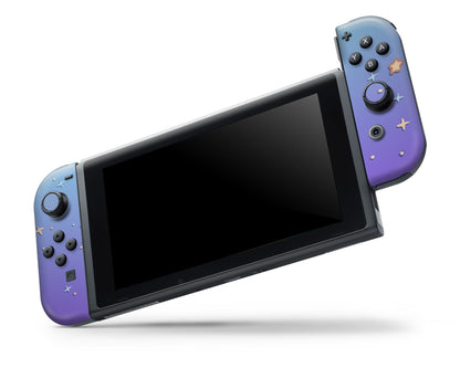 Lavender Teal Witch Frog Nintendo Switch OLED Skin