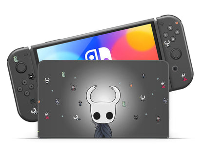 Miniature Hollow Knight Nintendo Switch OLED Skin