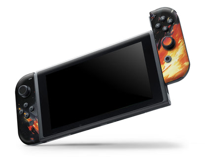 Pokemon Charizard Flames Nintendo Switch OLED Skin