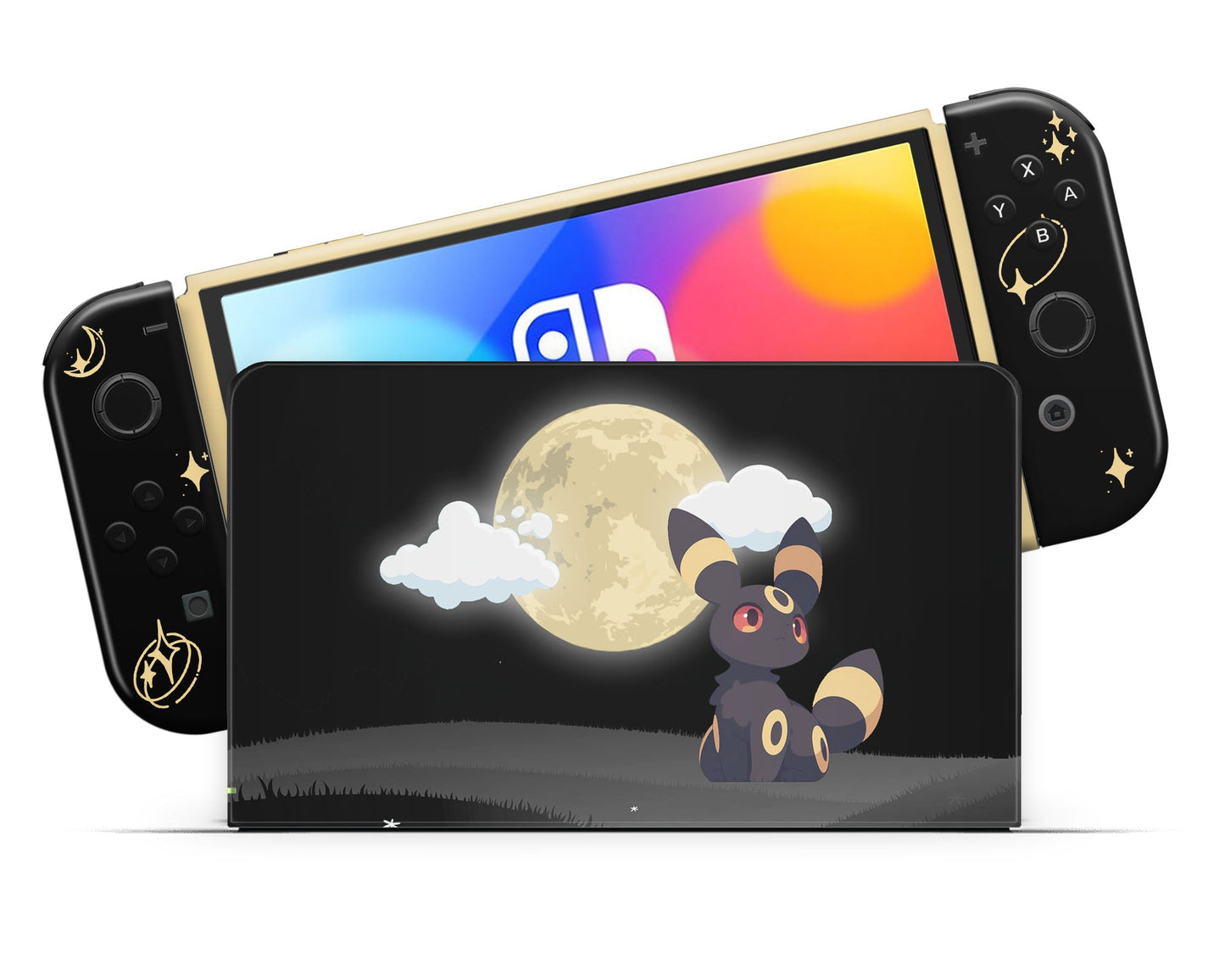 Pokemon Umbreon Nintendo Switch OLED Skin