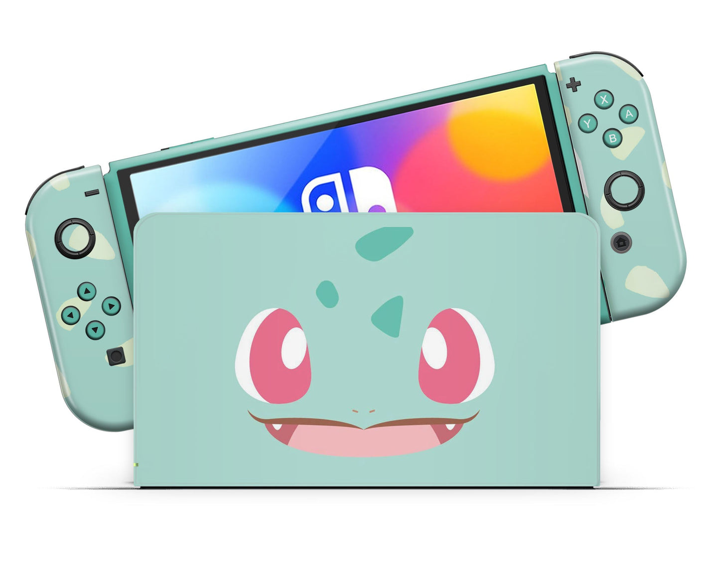Pokemon Bulbasaur Nintendo Switch OLED Skin